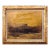 1980's Abstract Impressionist Desert Landscape - After Sunset by Robert Baranet - Rare Carl Laughlin Frame For Sale