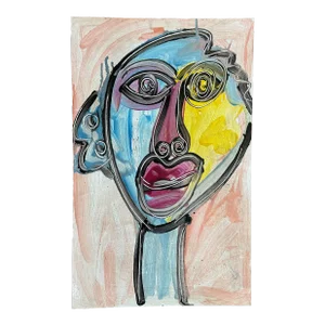 Titled Original 1964 Peter Keil Painting