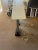 Pair of Modern Brushed Robert Abbey Style Metal Open-Frame Table Lamps For Sale - Image 9 of 10