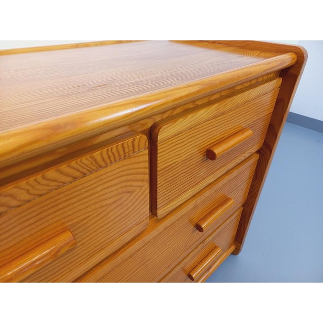 Vintage Gautier Pine Chest of Drawers, 1970s For Sale - Image 12 of 16