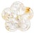Clear Rock Crystal Peach Blossom Japanese Artisan Hand Crafted For Sale