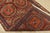Caucasian Runner 4'3'' X 10'5'' Red Wool Semi-Antique Tribal Hand-Knotted Rug For Sale - Image 13 of 14