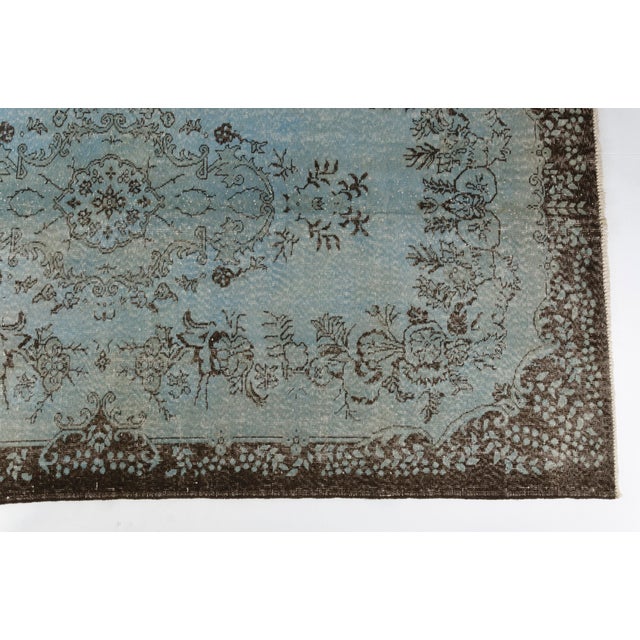 Antique Wool Turkish Handmade Rug For Sale - Image 10 of 10