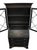 Early 21st Century Ethan Allen Newport Collection Contemporary Asian Inspired Black 41" Secretary Desk W. Bookcase Hutch Top 34-9408 For Sale - Image 5 of 17