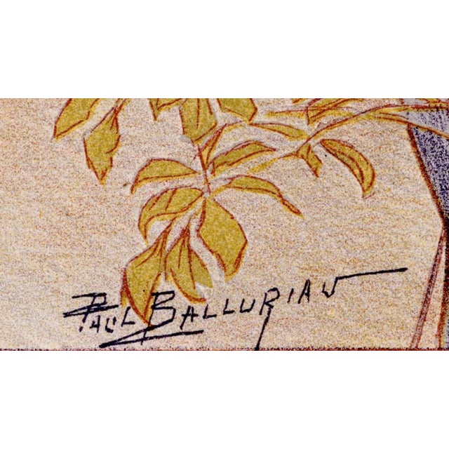 Late 19th Century Paul Balluriau, Crépuscule, 1897, Lithograph on Paper For Sale - Image 5 of 10
