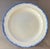 English Antique Early 19th Century English Georgian Pearlware Creamware Blue Feather or Shell Edge Dinner Plates - Set of 5 For Sale - Image 3 of 16