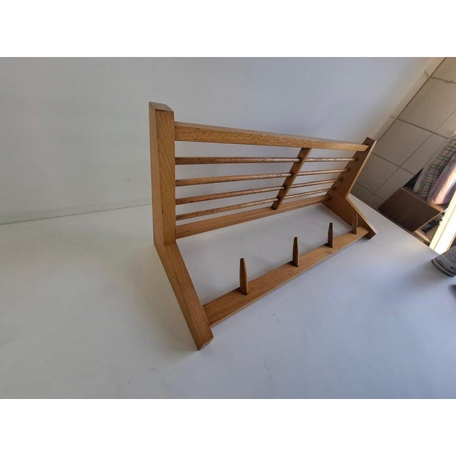 Mid-Century Czechoslovakian Wood Wall Coat Rack from Uluv, 1970 For Sale - Image 11 of 13