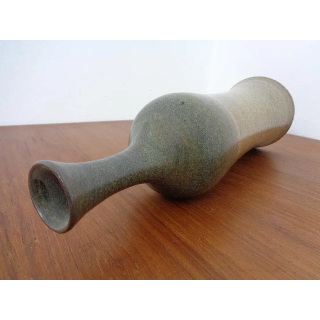 French Studio Ceramic Vase from Vallauris, 1960s For Sale - Image 10 of 11