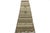 Contemporary 2x10 Hand-Knotted Modern Gabbeh Wool Runner – Minimalist Tribal Design For Sale - Image 3 of 8