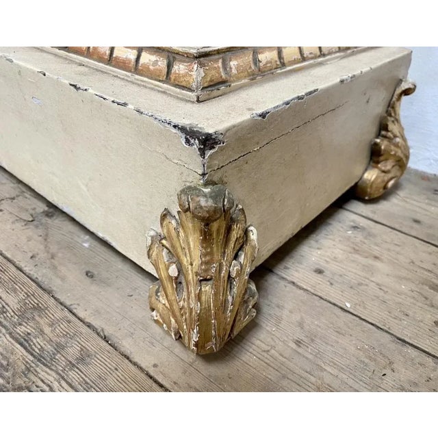 Decorative French Pedestal Table For Sale - Image 5 of 10