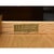 1970s Romweber Burl Wood and Gold Trim Executive Desk With Filing Drawers For Sale - Image 9 of 18