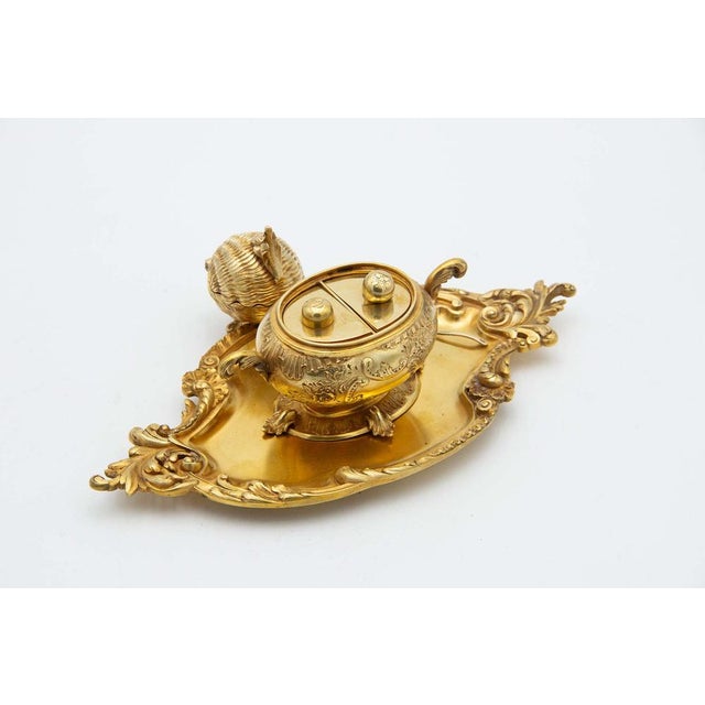 Ambula for the Holy Oils in Gilded Silver For Sale - Image 9 of 9