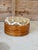 Vintage Stacked Rattan Ottoman in the Manner of Paul Frankl For Sale - Image 10 of 11
