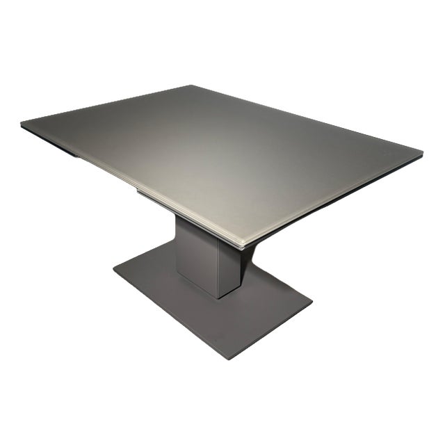 Echo Extendable Dining Table in Glass from Calligaris For Sale