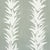 Sample - Schumacher White Lotus Wallcovering In Cool Green For Sale In New York - Image 6 of 6