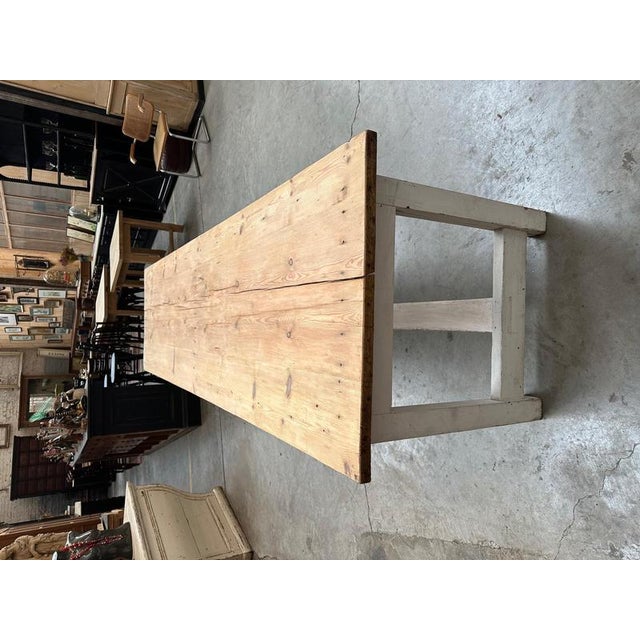 Mid-Century Workbench in Wood For Sale - Image 9 of 12