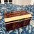 Antique English Art Deco Faux Tortoiseshell and Faux Ivory Box With Inlay