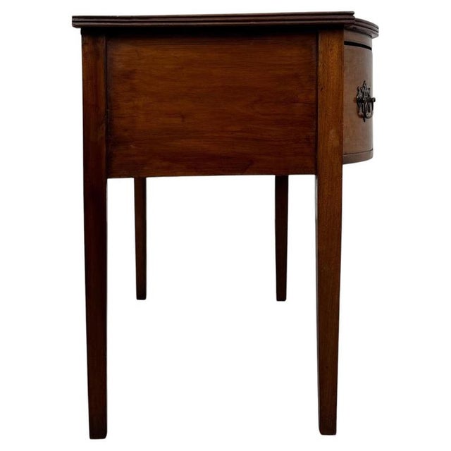 18th Century Georgian Mahogany Writing Table For Sale - Image 6 of 12