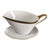 Elegant Vintage Art-Deco Bavaria Germany Fine Porcelain Gilded Gravy Boat For Sale - Image 9 of 9