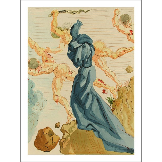 Artist: Salvador Dali Country: Spain Title: Hell 15 – The hard margin Medium: Original Woodcut Marks: Not signed not...