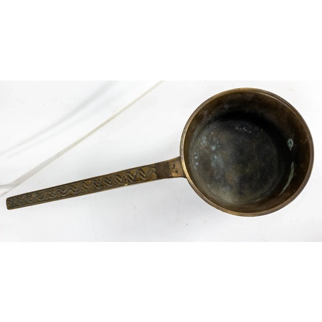 17th or 18th Century European Bronze Tripod Posnet Cook Pot With Handle For Sale In New York - Image 6 of 13