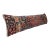 Authentic Antique Persian Rug Cushion Cover – Hand Knotted Wool on Cotton -14'' X 47'' For Sale