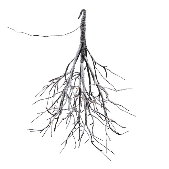 Bring the beauty of a snow-kissed forest indoors with the LED Flocked Twig Branch. Standing 4 feet tall, this incredibly...