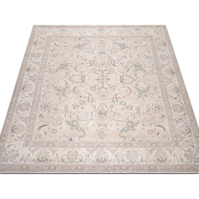 1940s 1940s Persian Tabriz Rug For Sale - Image 5 of 5