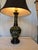 Contemporary Mid 20th Century Chinese-Style Champlevé Enamel Table Lamp For Sale - Image 3 of 9
