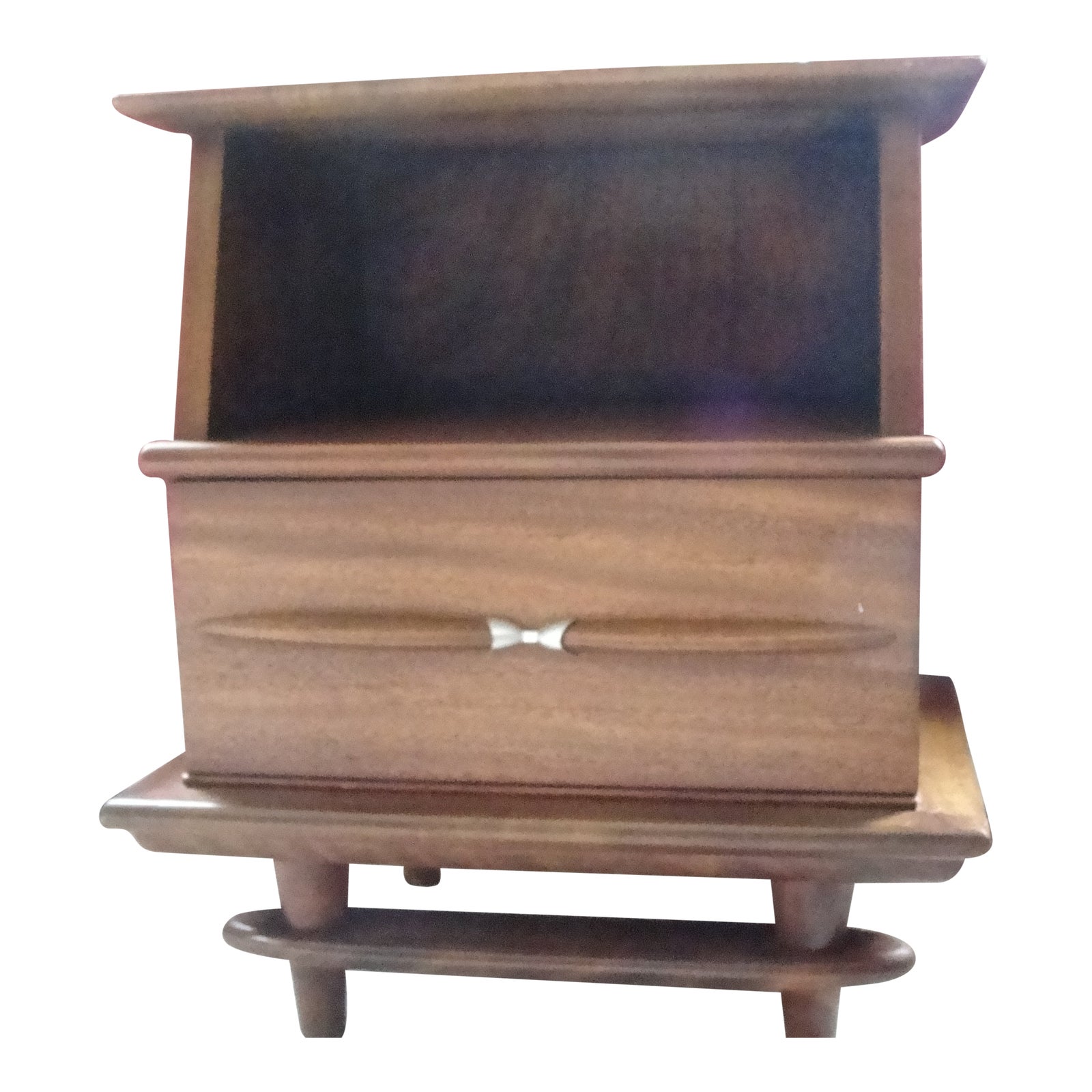 Mid 20th Century Gibbard Furniture Co. Walnut Nightstand Chairish
