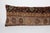 Textile Antique Caucasian Tribal Handwoven Wool Lumbar Pillow Cuhion -16'' X 42'' For Sale - Image 7 of 13