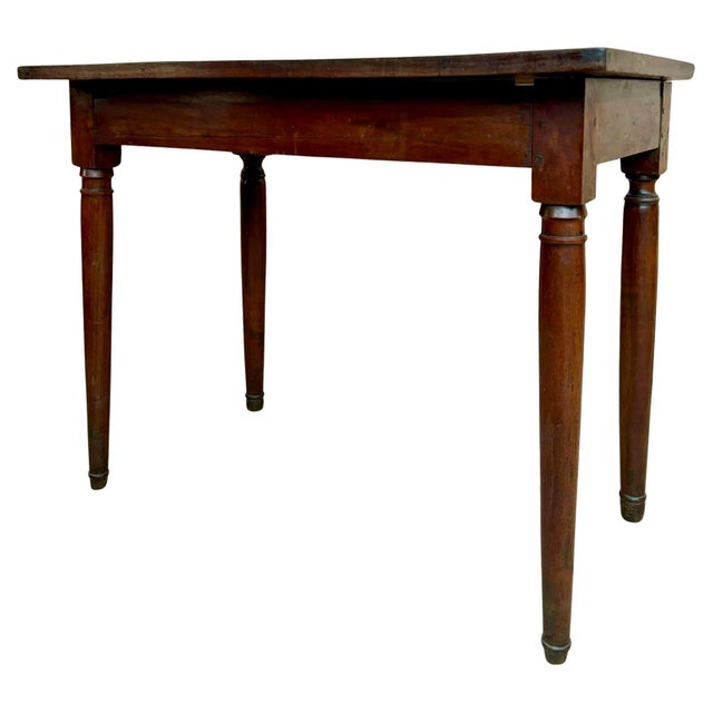 Late 19th Century 19th Century French Oak Worktable, 1890s For Sale - Image 5 of 18