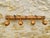 Mid-Century Faux Bamboo Wall Mount Coat Rack, 1950s For Sale - Image 15 of 18