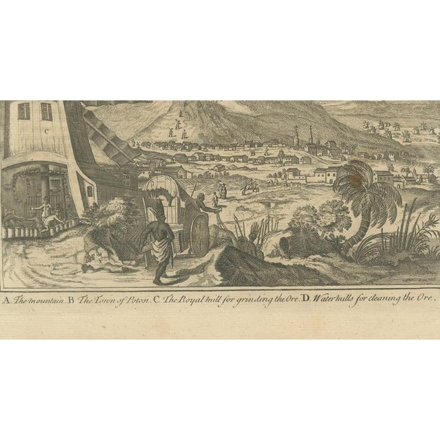 Peru and Bolivia City Plan, 1750, Paper For Sale - Image 10 of 11