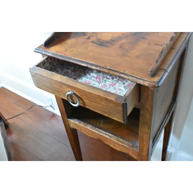 French 19th Century French Fruitwood Nightstand For Sale - Image 3 of 6