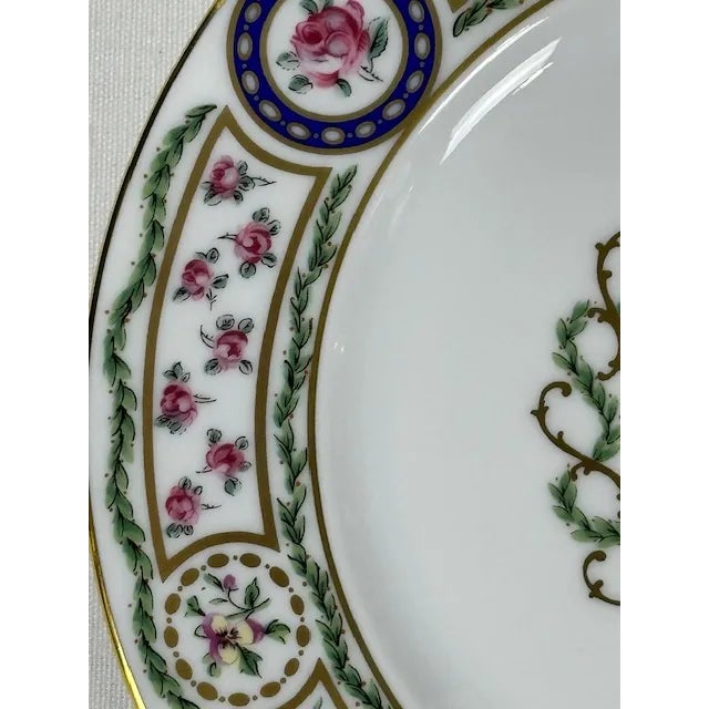 Haviland & Co. Haviland Limoges "Louveciennes" Bread Butter Plates 6 3/8" France-Set of 7-Mint! For Sale - Image 4 of 7