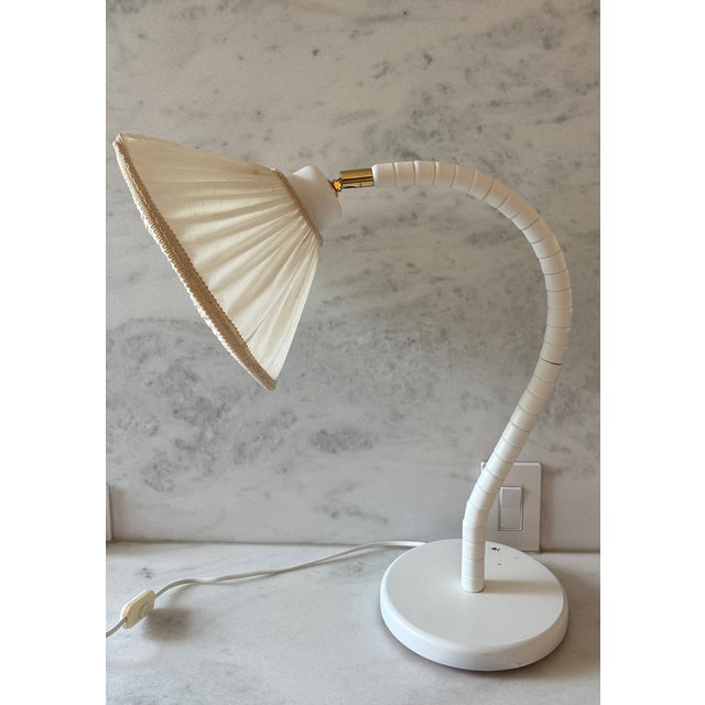 Mid-Century Modern Vintage Swedish Modern Swan Neck Table Lamp by Markslojd For Sale - Image 3 of 15