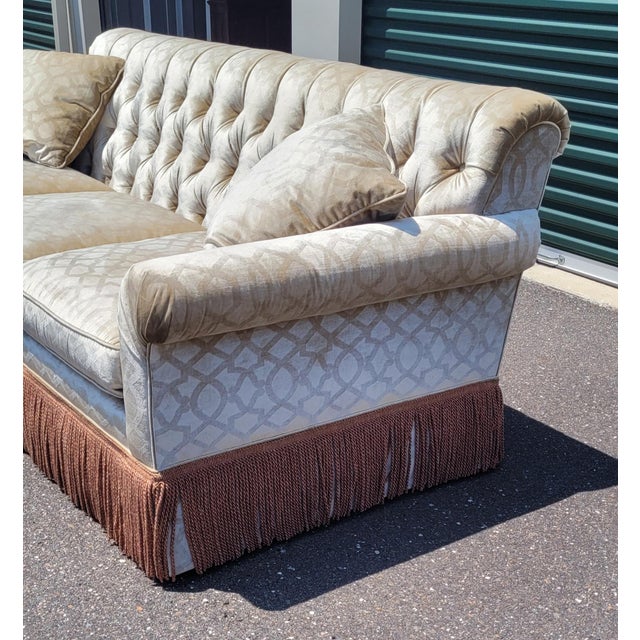 Theodore Alexander Fine Elegant Theodore Alexander Sofa For Sale - Image 4 of 10