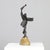 Hugo Hol, Figurative Sculpture, 1970s, Bronze with Stone Base For Sale - Image 3 of 8