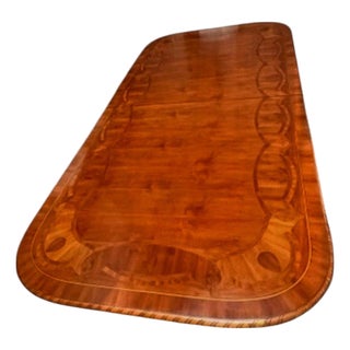 Alfonso Marina Ebanista Italian Neoclassical Mesa De Comedor Cipriani Dining Table For Sale