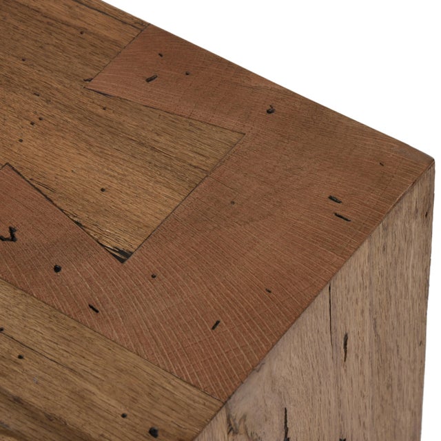 Four Hands Abaso Large Accent Bench, Rustic Wormwood For Sale - Image 12 of 12