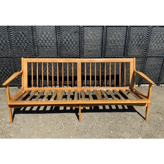 Black Sofa by Adrian Pearsall for Craft Associates, 1950s For Sale - Image 8 of 13