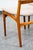 Brown Mid Century Modern Dining Chairs Set 4 E. Knudsen White Oak Brown Cane Restored For Sale - Image 8 of 12