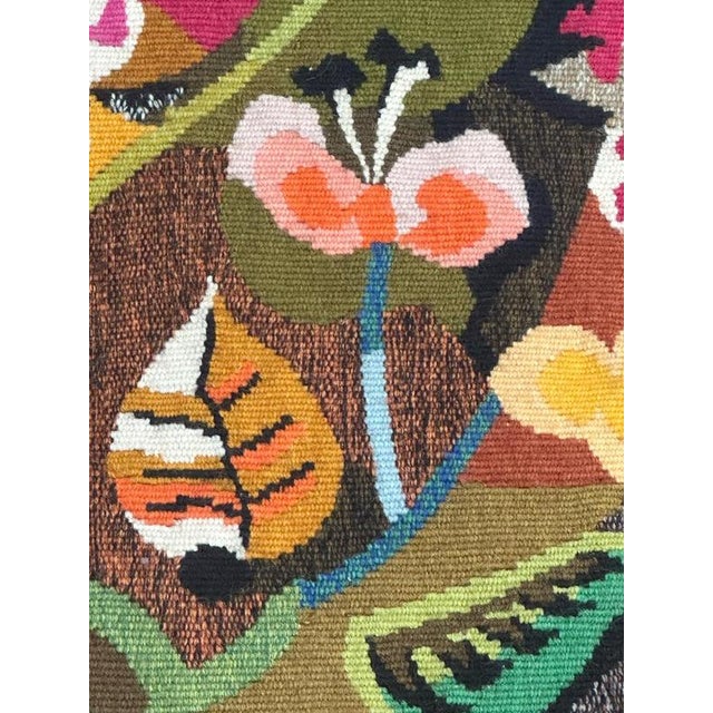 Modern French Matinal Tapestry by Bluteau for Aubusson, 1960s For Sale - Image 15 of 17