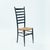 Italian Ebonised Straw Webbing Highback Side Chair in style of Chiavari, 1970s For Sale - Image 14 of 14