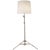 Modern Thomas O'Brien by Visual Comfort Signature Studio Floor Lamp in Polished Nickel with Linen Shade For Sale - Image 3 of 3
