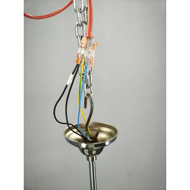 Art Deco Champagne Glass Chandelier, Former Czechoslovakia, 1930s For Sale - Image 6 of 14