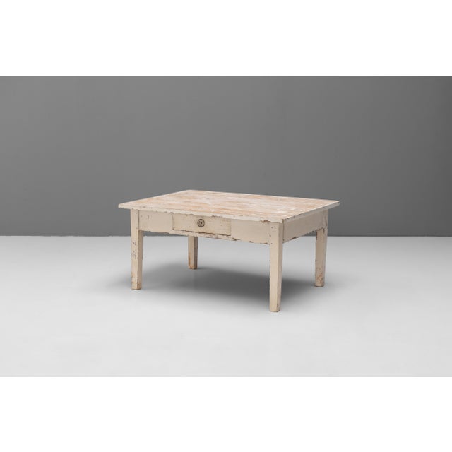 Low Pine Coffee Table, 1880s For Sale - Image 4 of 10