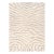 Edgy Hand-Tufted Ivory Area Rug- 4' 0'' X 6' 0'' For Sale