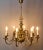 Flemish Brass 8-Armed Chandelier For Sale - Image 4 of 9